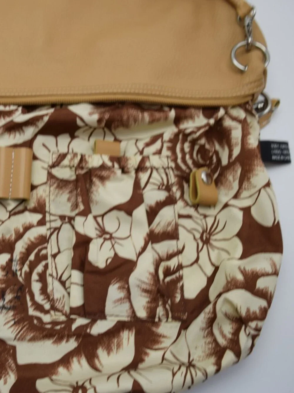 Maxx New York Purse Caramel Tan Leather Hobo Large Shoulder Double Strap Handbag